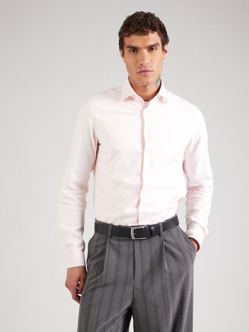 Calvin Klein Klasický střih Košile – oranžová: přední strana