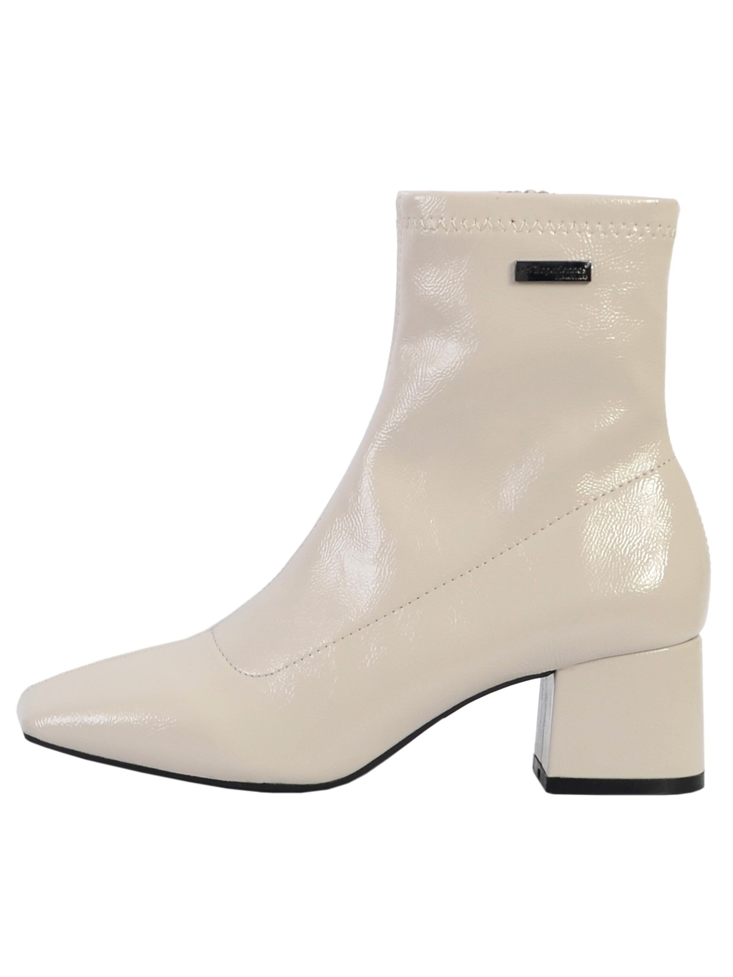 Les Tropéziennes - Botas de tobillo en blanco: frente