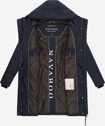 NAVAHOO Zimný kabát 'Zuckertatze XIV' - Modrá
