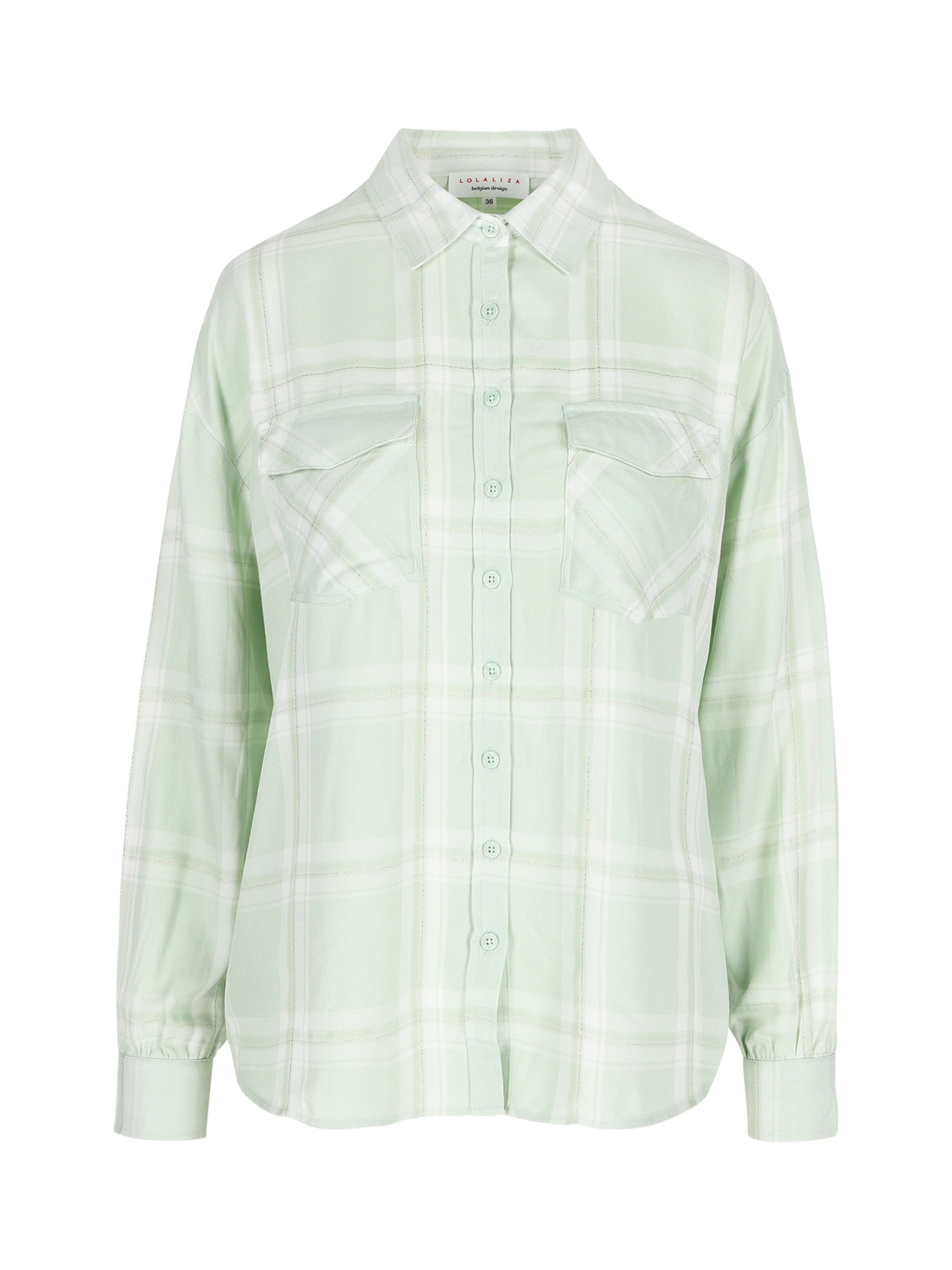 LolaLiza Bluse in Grün: Vorderseite