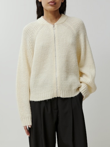 EDITED Knit cardigan 'Rani' in Beige: front