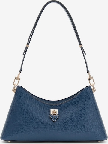GUESS Schultertasche 'Patsie' in Blau: Vorderseite