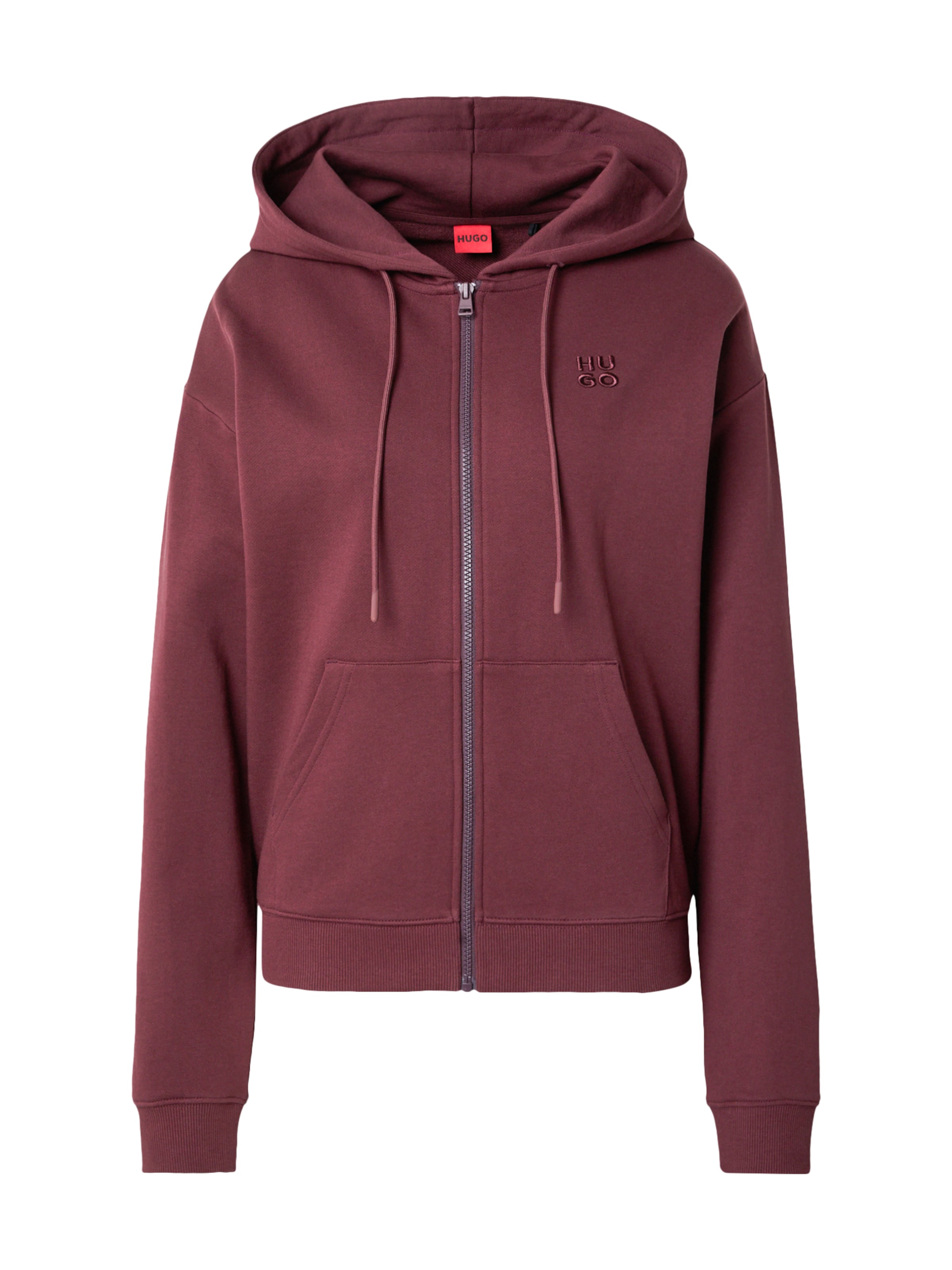 Veste de survêtement 'Dalfine' HUGO en violet : devant