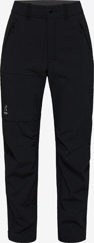 Haglöfs Outdoor Pants 'Morän' in Black: front