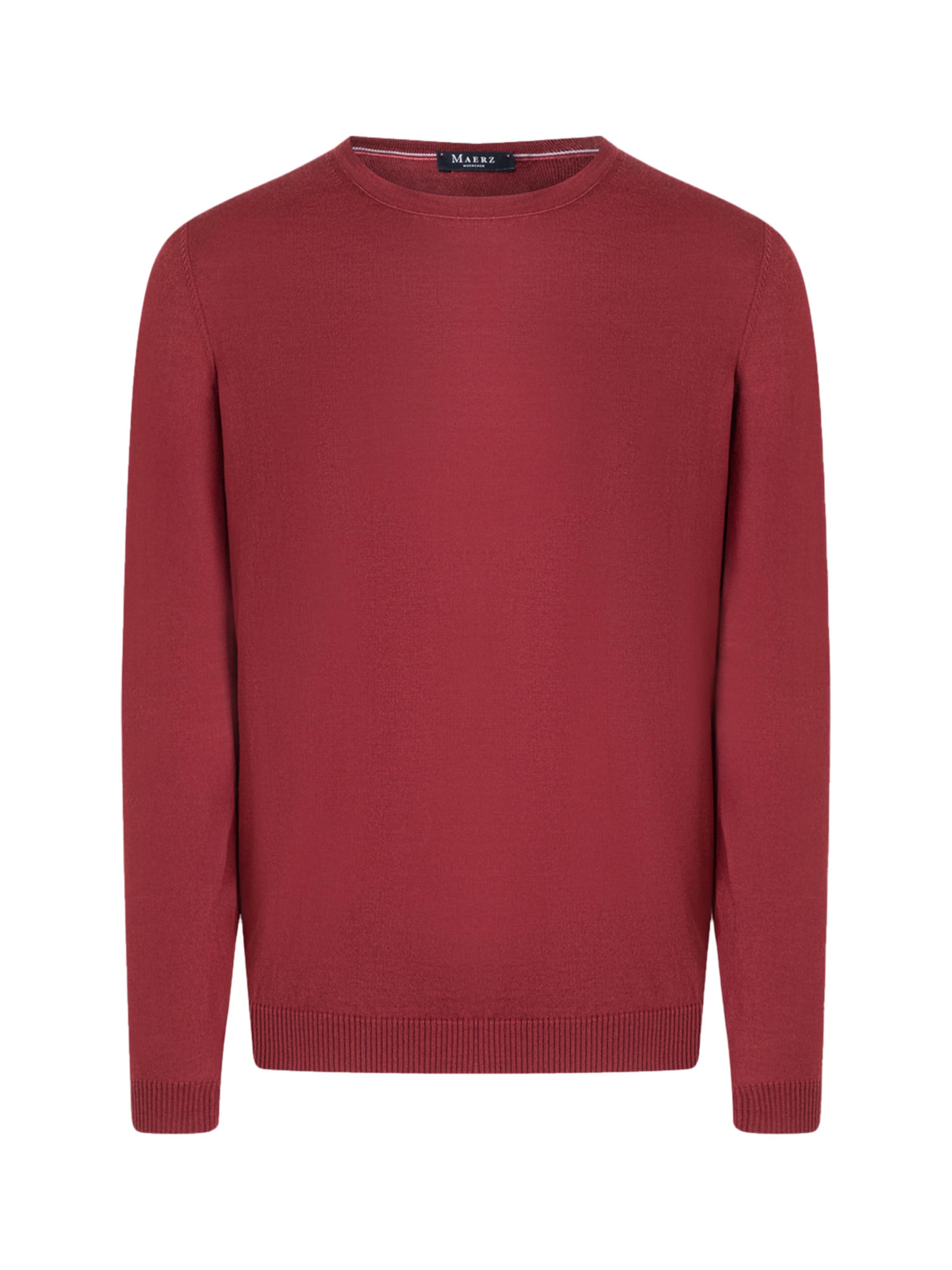 Pullover di MAERZ Muenchen in rosso: frontale