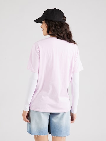 CONVERSE Funkcionalna majica 'Go-To' | vijolična barva