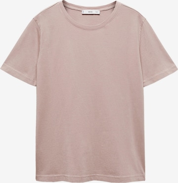 MANGO T-shirt 'WASHACA' i rosa: framsida