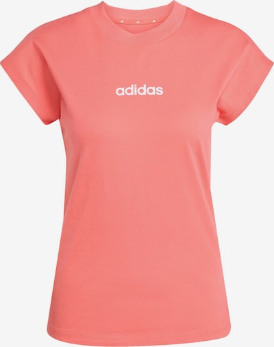 ADIDAS SPORTSWEAR T-shirt fonctionnel 'Essentials' en corail / blanc, Vue avec produit