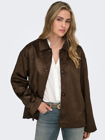 ONLY Between-season jacket in Brown