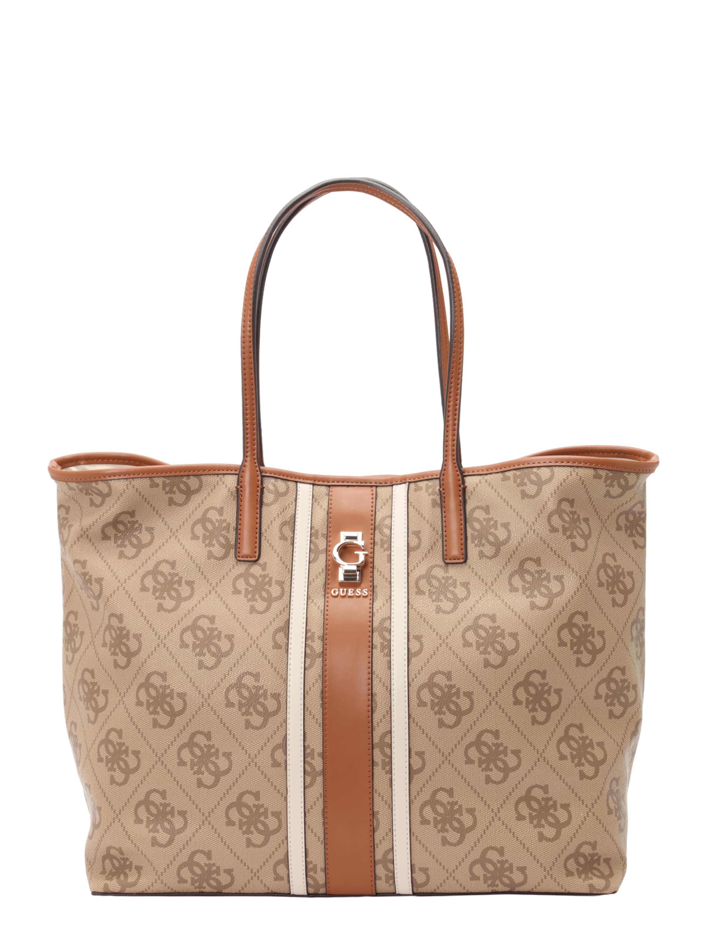 GUESS Kabelka - Hnedá: predná strana