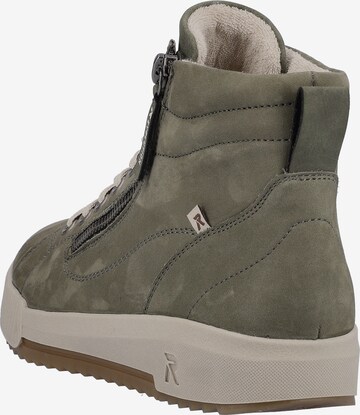 Rieker EVOLUTION High-Top Sneakers in Green