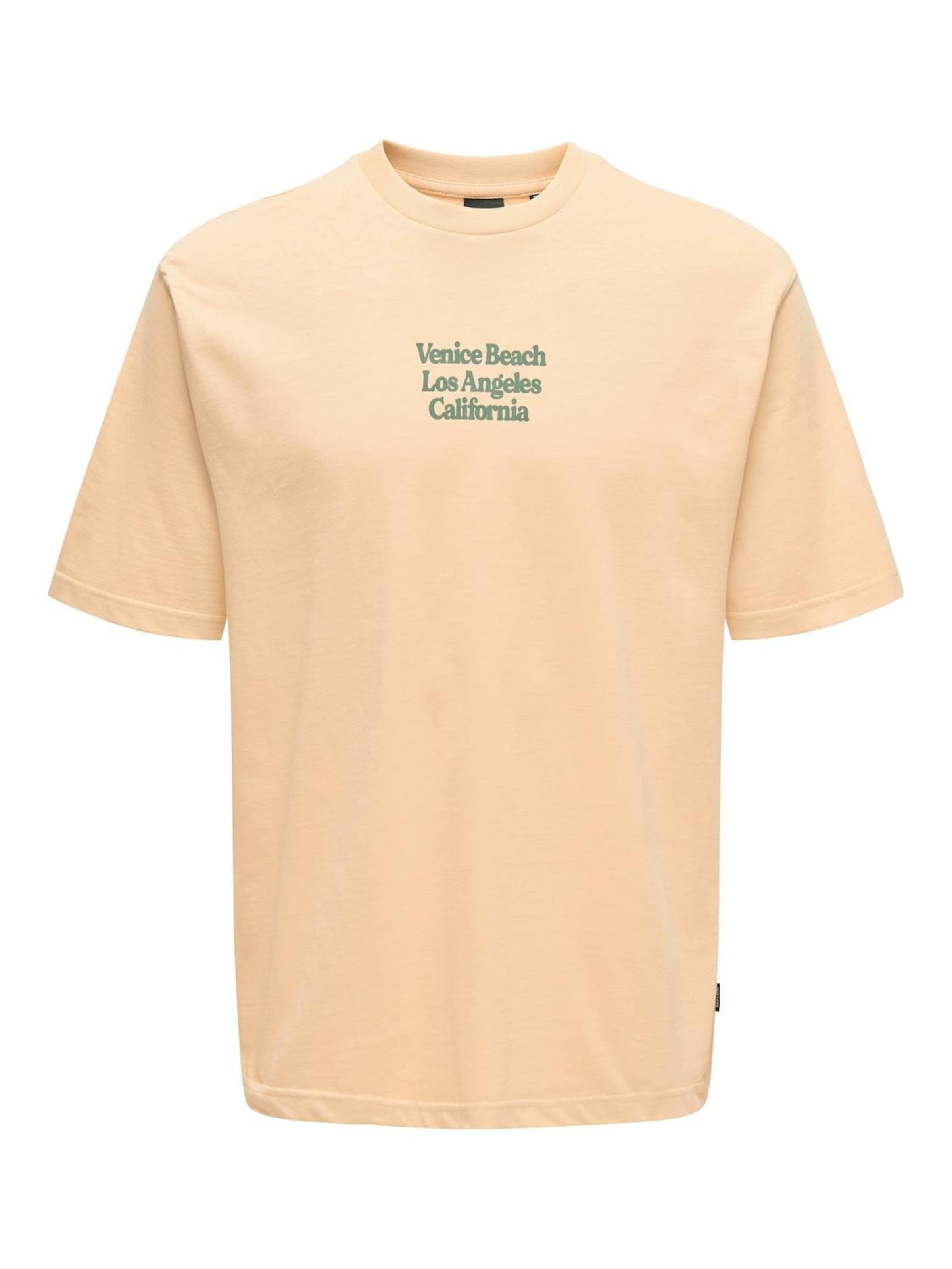 Only & Sons T-Shirt 'ONSKENNY' in Orange: Vorderseite