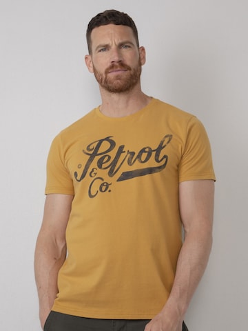 Petrol Industries Shirt in Yellow: front