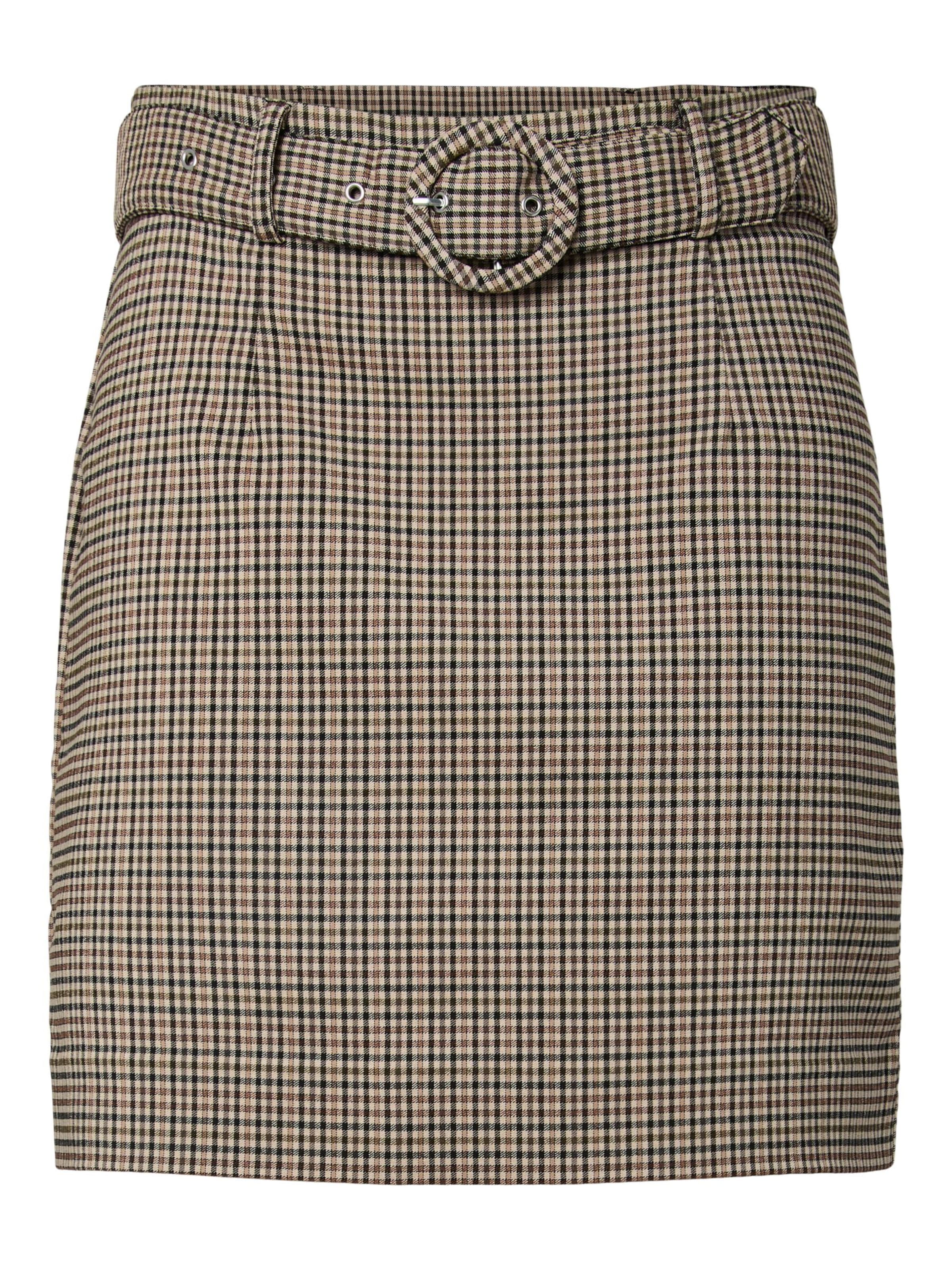 YAS Falda 'FIRA' en 42 en beige / negro, Vista del producto