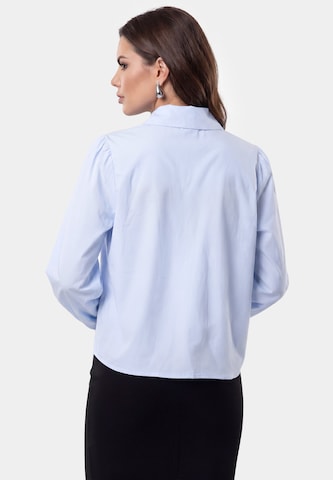 Chemisier faina en bleu