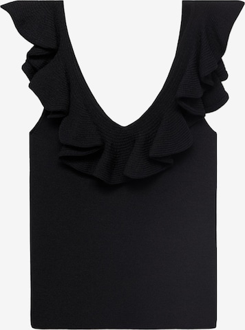 MANGO Toppi 'JUANA' värissä musta: etupuoli