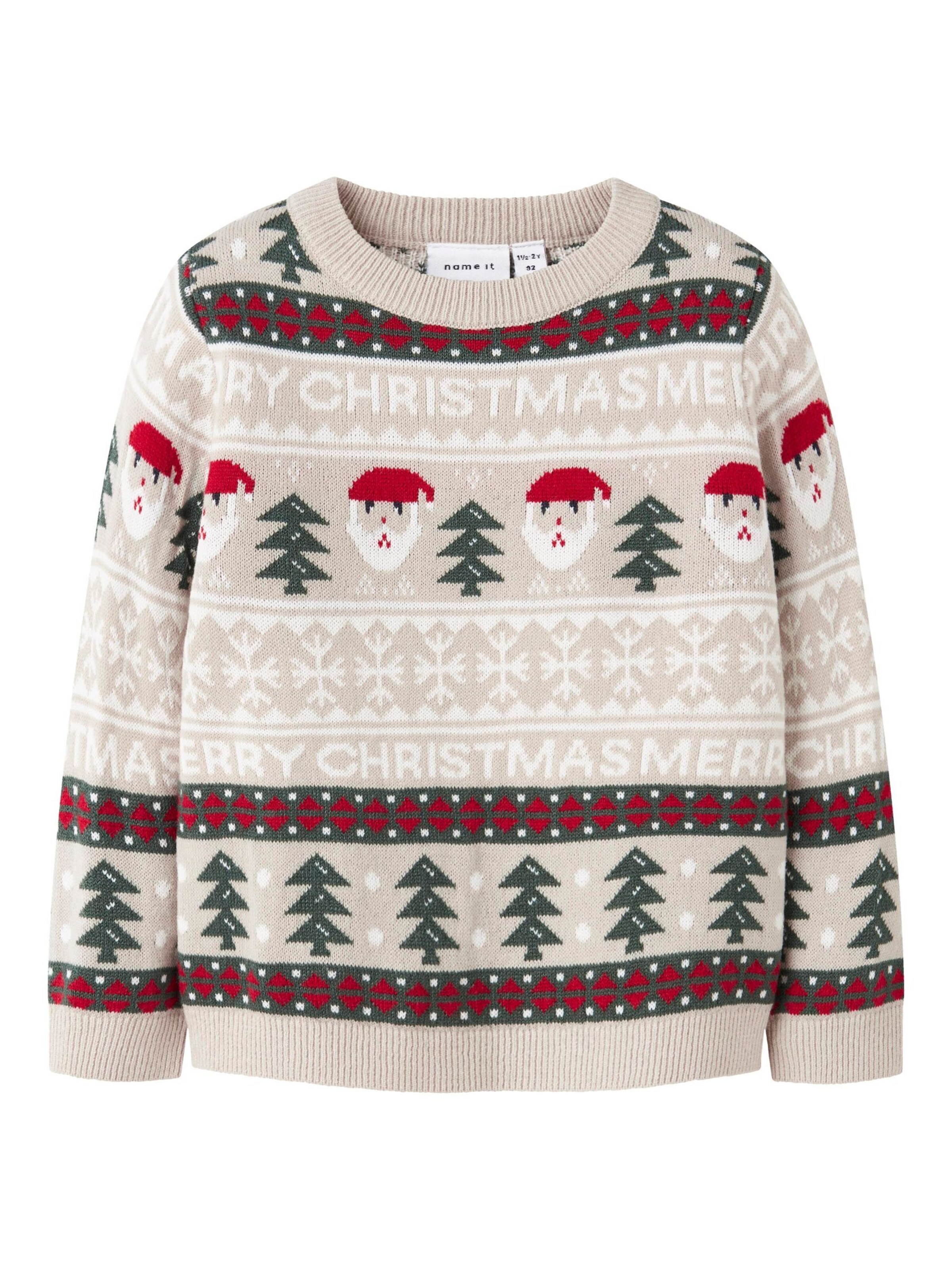 Pull-over NAME IT en beige : devant