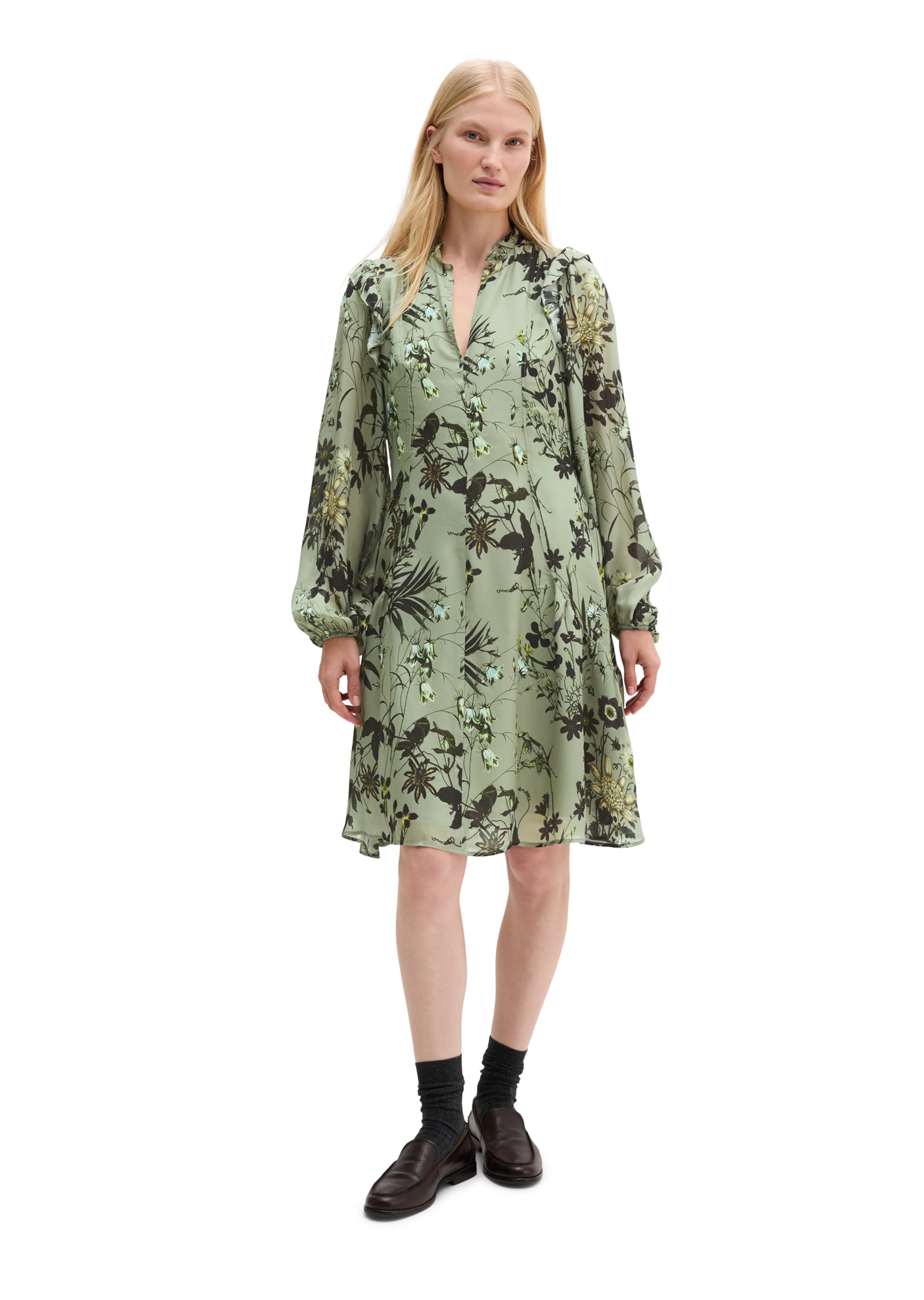 Marc O'Polo Dress in Green: front