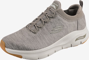 SKECHERS Sneakers laag in Grijs: voorkant