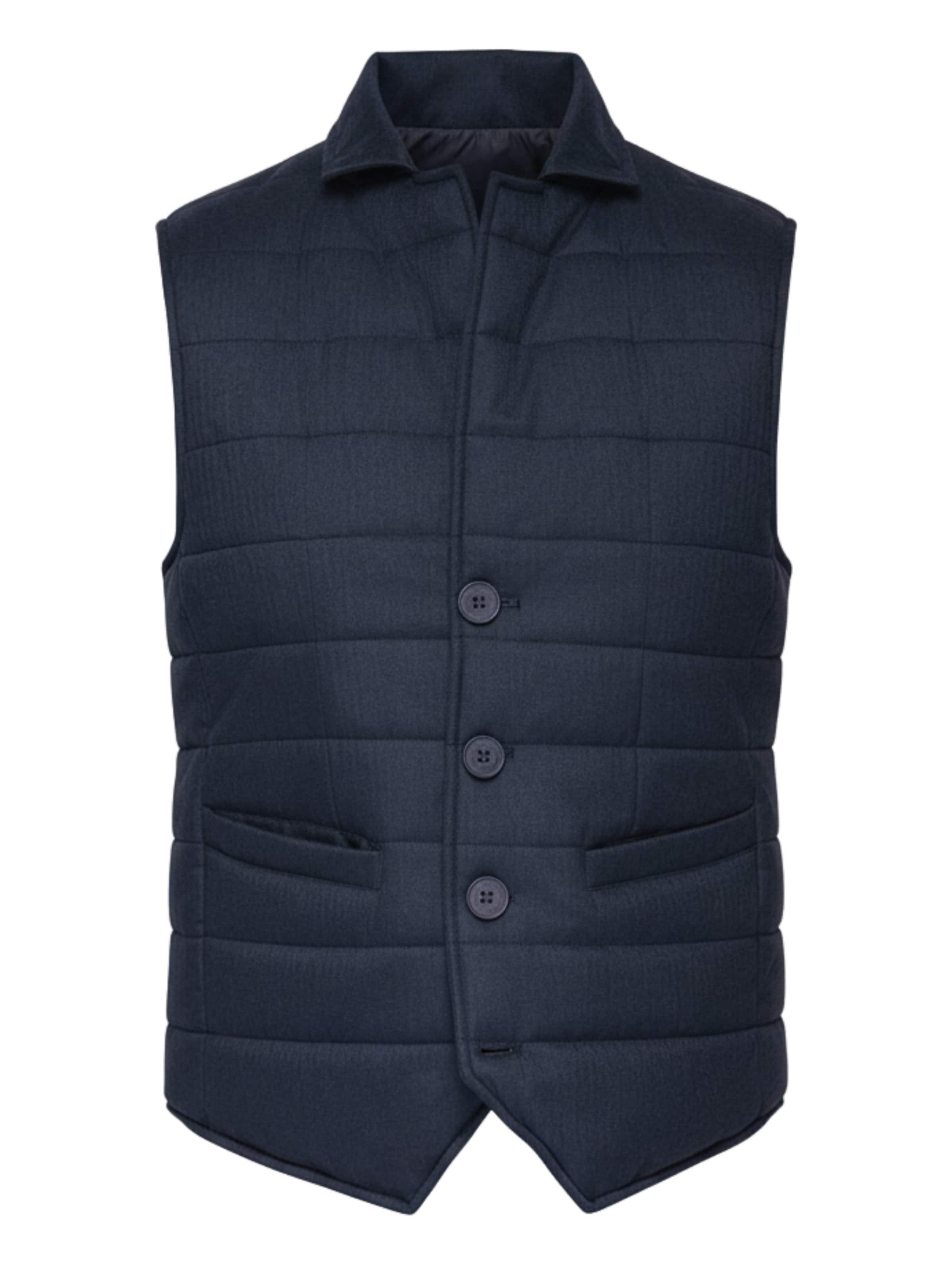 Gilet Ombre en bleu : devant