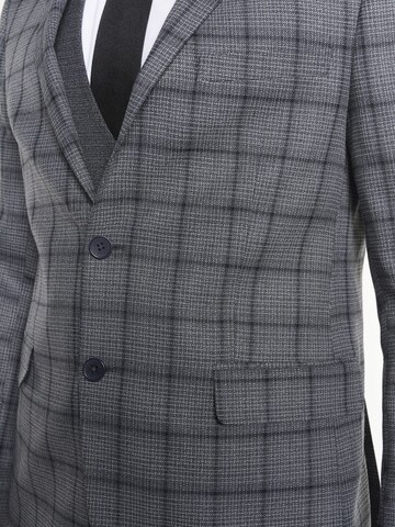 Coupe slim Costume Steffen Klein en bleu