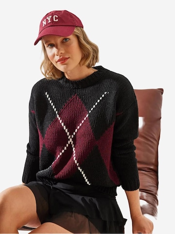 Pull-over 'Pullover' Bianco Lucci en mélange de couleurs