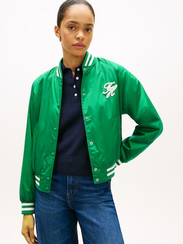 TOMMY HILFIGER Between-season jacket in Green: front