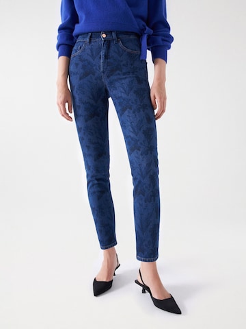 Salsa Jeans Skinny Jeans in Blauw: voorkant