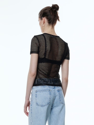 EDITED Shirt 'Caro' in Black: front
