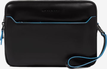 Piquadro Beuteltasche in Schwarz: Vorderseite