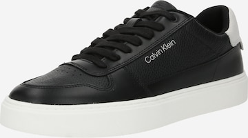 Calvin Klein Низкие кроссовки в Черный: спереди
