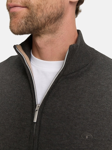 TOM TAILOR Gebreid vest in Zwart