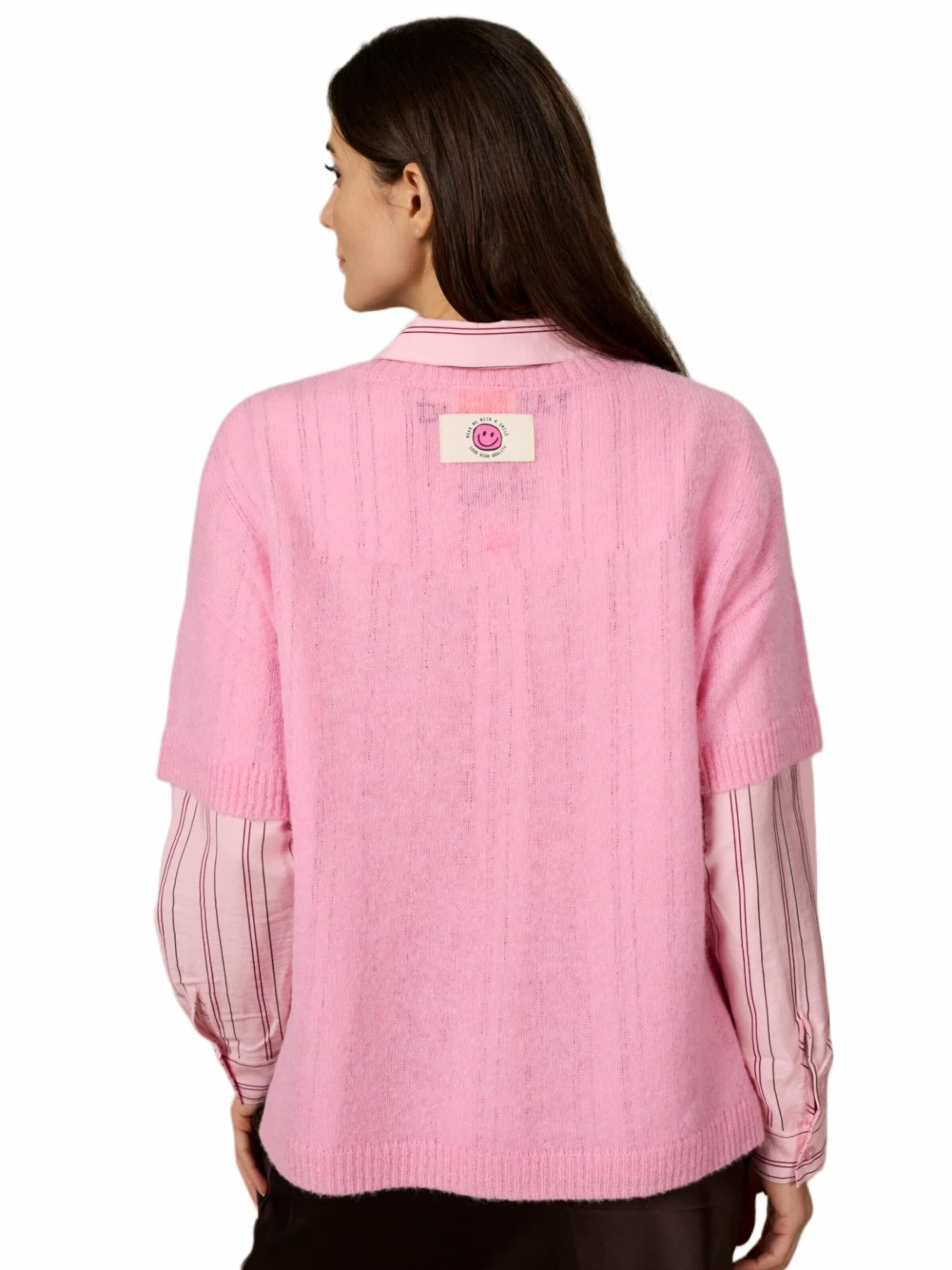 LIKS. Munich Sweater 'AyaC' in Pink