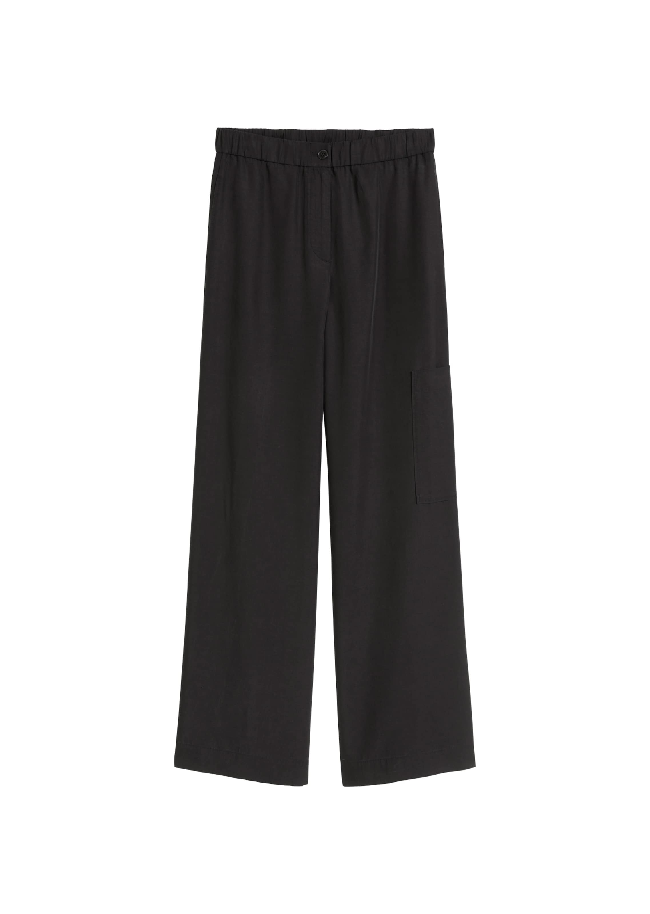 Marc O'Polo Loosefit Hose in Schwarz: Vorderseite