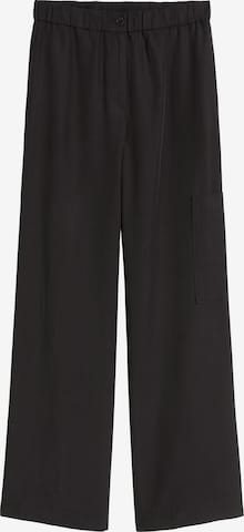 Marc O'Polo Loose fit Trousers in Black: front