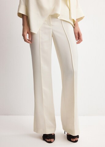 MANGO Regular Pants 'Alex-a' in Beige: front