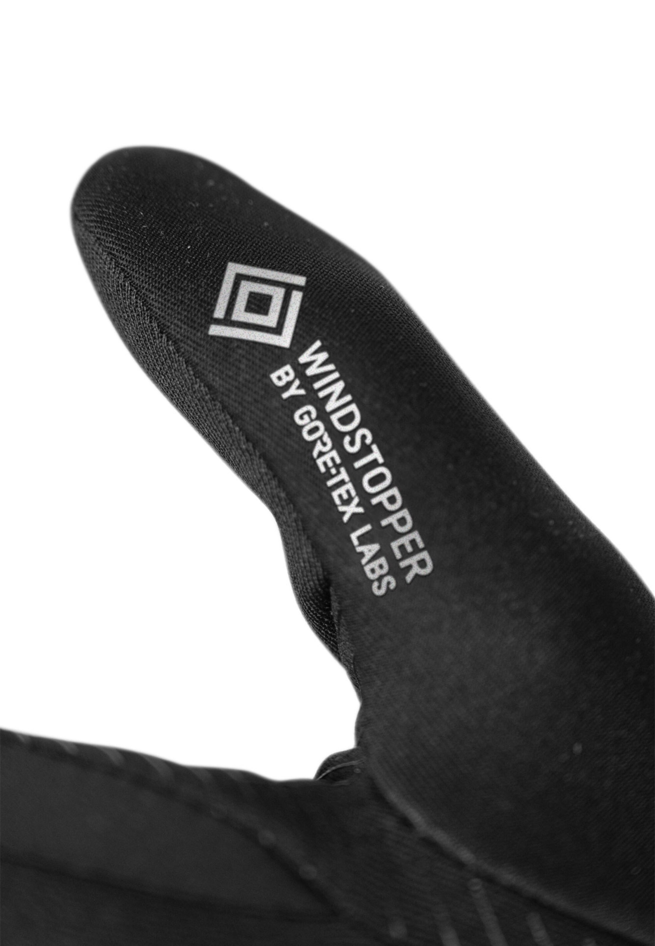 REUSCH Full finger gloves 'Karayel Windstopper® Touch-Tec' in Black