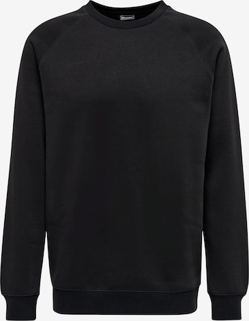 Hummel Sweatshirt 'Red' in Black: front