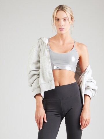 ReebokBustier Sportski grudnjak 'LUX' - srebro boja: prednji dio
