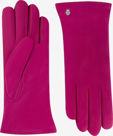Gants 'HAMBURG' Roeckl en rose : devant