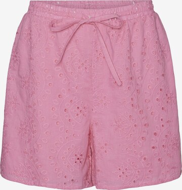 VERO MODA Regular Pants 'HAY' in Pink: front