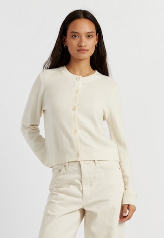 Chinti & Parker Cardigan 'Basics' i beige: forside