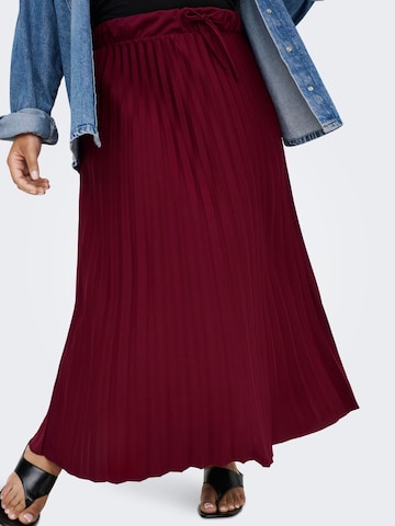 ONLY Carmakoma Rok 'CARGISELLE' in Rood