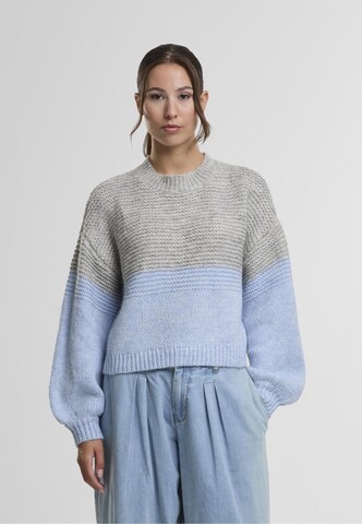 Pullover 'Ophelia' di Noisy may in blu: frontale