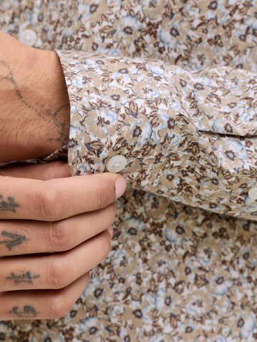 JACK & JONES - Ajuste regular Camisa en beige