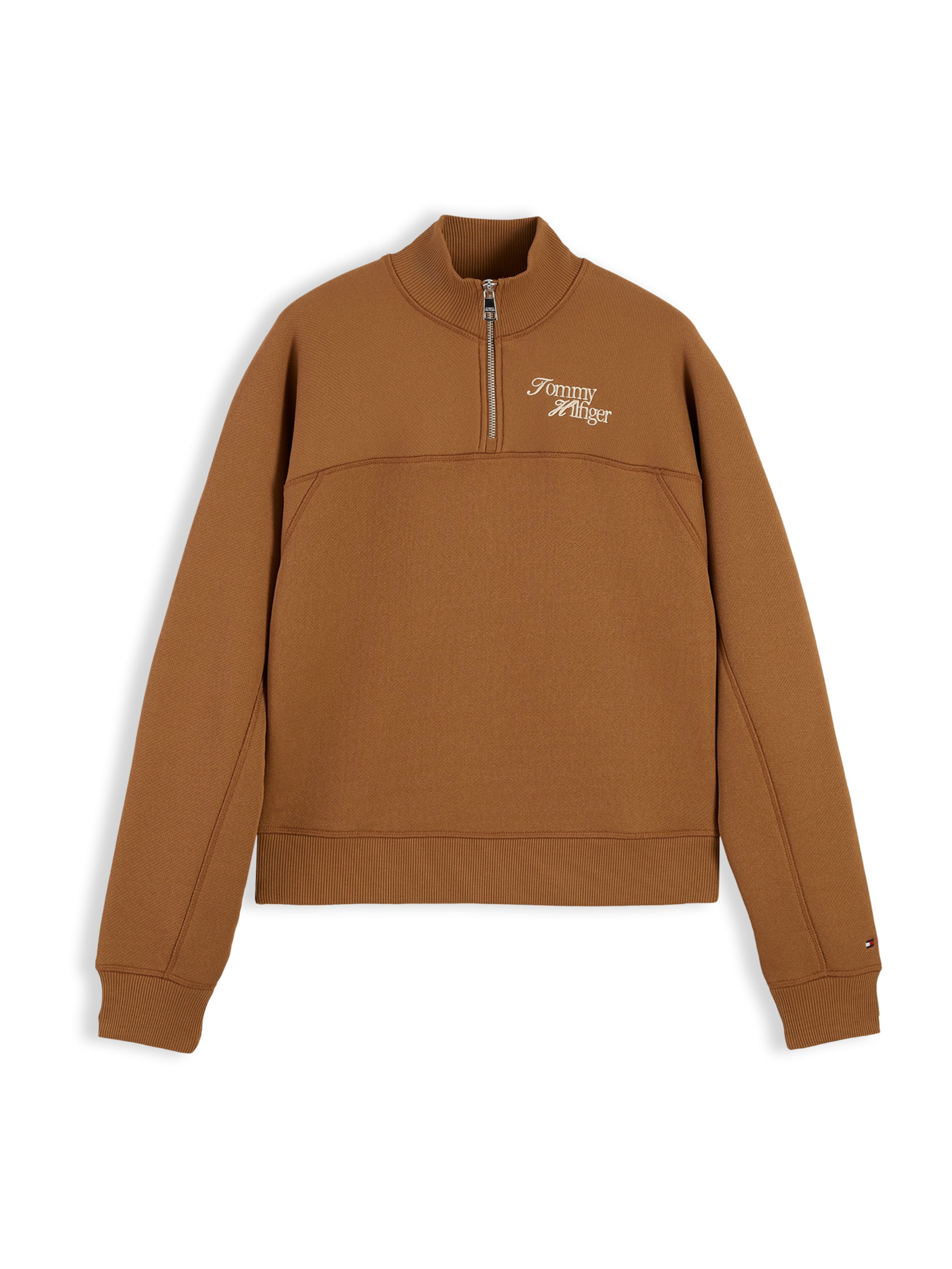 TOMMY HILFIGER Sweatshirt i brun: forside