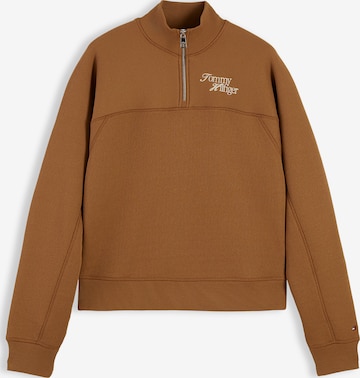 TOMMY HILFIGER Sweatshirt i brun: forside