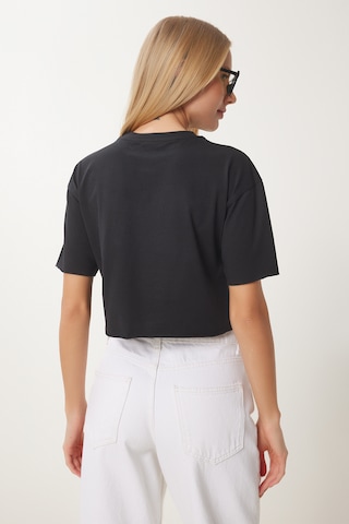 T-shirt Happiness İstanbul en noir