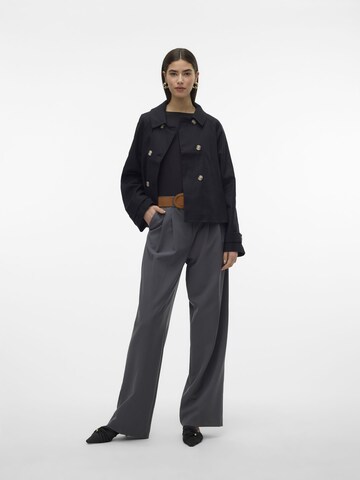 VERO MODA Overgangsfrakke i sort