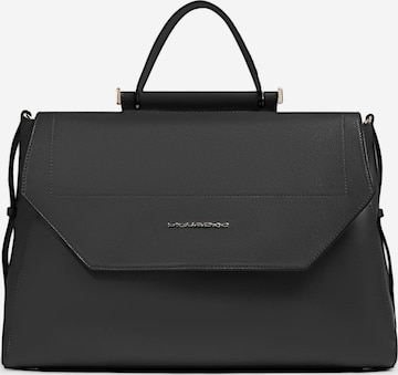 Piquadro Schultertasche in Schwarz: Vorderseite